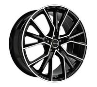 AVUS RACING AF18 black polished 9.5Jx21 5x112 ET31