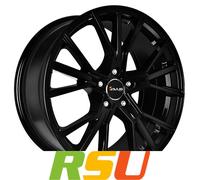 Avus Racing AF18 black 8.5x19" ET40 LK5 112 ML 66.6 Alufelgen 19 Zoll