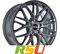 Avus Racing AF19 anthracite 7.5x17" ET30 LK5 112 ML 66.5 Alufelgen 17 Zoll
