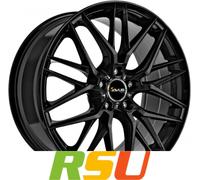 Avus Racing AF19 black 7.5x17" ET42 LK5 112 ML 66.5 Alufelgen 17 Zoll