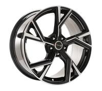 Avus AF 20 Black Polished Alufelge 18 Zoll ET35 5x112 ML66,6