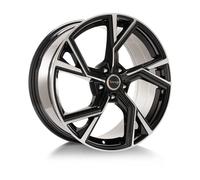 AVUS RACING AF20 black polished 8.0Jx18 5x112 ET35