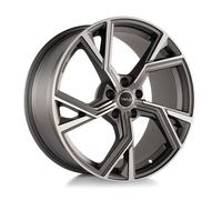 AVUS RACING AF20 matt anthracite polished 9.5Jx21 5x112 ET31