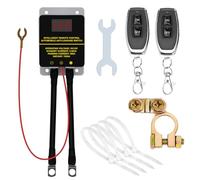 Avutrel 12V 200A Batterietrennschalter, Autobatterieschalter, Batterie Trennschalter mit LED-Spannungsanzeige, Fernbatterie Trennschalter Funkschalter Set mit Fernbedienung für Auto RV, ATV, Boot, LKW