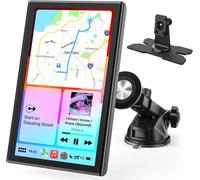 Avylet 7 Zoll tragbares kabelloses CarPlay mit GPS, Sprachsteuerung, OTA-Updates