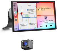 Avylet 9 Zoll tragbares kabelloses CarPlay mit OTA-Updates Sprachsteuerung, GPS