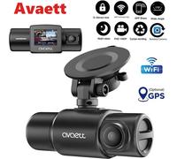 AZDOME True 4K Dual Dash Cam Autokameras Mit GPS WIFI Sprachsteuerung Nachtsicht