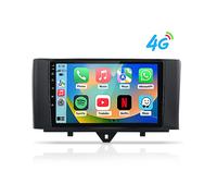AWESAFE Für Smart Fortwo 451 2010-15 Autoradio 64 GB, DAB+, FM, Bluetooth, black