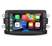 AWESAFE Renault Dacia Duster Sandero Autoradio, DAB+, FM, Bluetooth, black