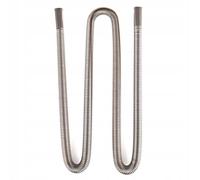 AWPARTS - Abgasschlauch für Stromerzeuger - KFZ Standheizung Abgasrohr mit 2 klammern - Auspuffrohr standheizung Ø24 200 cm