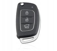 AWPARTS - Autoschlüssel-gehäuse - Funkschlüssel-Gehäuse - KFZ Fernbedienung Gehäuse Kfz-Schlüssel-Gehäuse kompatibel mit Hyundai i10, i20, i30, ix20, ix35, i40, Tucson, Accent