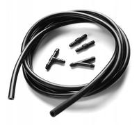 AWparts - Scheibenwaschanlage Schlauch set - 2 Meter - Auto Wischwasserschlauch reparaturset mit T- und Y-Stück - Universal - 2x Anschlussstücke - Lässt sich leicht formen