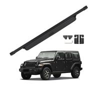 Axexnejv Laderaumabdeckung Rollo Für Jeep Für Wrangler JL 4 2018-2023 Versenkbare Trunk Cargo Abdeckung Paket Rack Anti-Peeping Schild Privatsphäre PrivatsphäRe Cargo Cover(Leather)