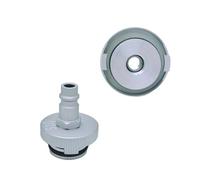 AXILYZE Adaptator für Bremsflüssigkeitsbehälter mit Euro-Spitze, Aluminiumlegierung-Bremsenentlüfter-Adapter, kompatibel mit Nissan-Serien-Fahrzeugmodellen