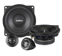 AXTON ATC100S - klangstarkes 10 cm / 4“ Komponenten System, 2-Wege Auto-Lautsprecher mit nur 39 mm Einbautiefe, Soundsystem mit 60 Watt RMS
