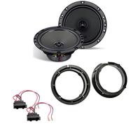 AXTON ATX165 Koaxial 2-Wege 165 mm Lautsprecher Einbauset für Passat B8 Arteon