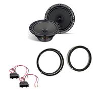 Axton ATX165 Koaxial Lautsprecher 2-Wege Einbauset für Jetta Tiguan Touran