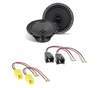 Axton ATX165 Koaxial Lautsprecher Einbauset für Citroen Xsara Evasion Berlingo