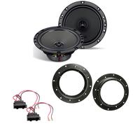 AXTON ATX165 Koaxial Lautsprecher Einbauset vorne für Alhambra Sharan 2 7N