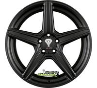 Axxion AX7 schwarz matt lackiert 9x19 ET35 - LK5/120 ML72.6 Felge Alu