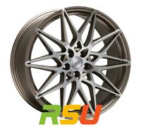 AXXION AX9 platinum grey full machined 8.5Jx19 5x114 ET45