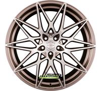 Alufelge AXXION AX9 COMPETITION Einteilig Platin Grau Hochglanzpoliert (PGP+) 9.00 x 21 ET 30.00 5x120.00