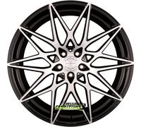 Axxion AX9 schwarz hochglanzpoliert 9x20 ET40 - LK5/112 ML66.6 Felge Alu