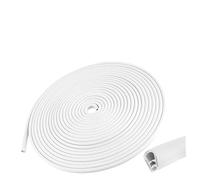 AYBEN Kantenschutz für Autotüren, für Renault Trafic III 1981-2025 Kantenschutz, Gummidichtung, Schutz mit U-Form, Autoschutz, Türkantenschutz,20M-White