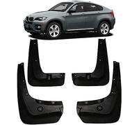 ayookoo Auto Schmutzfänger für BMW X6 E71 2008-2014,Vorne Und Hinten Schmutzfänger Vollschutz Set Verschleißfest Spritzschutz Styling Zubehör.