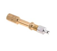 Ayztantine Ventilverlängerung Adapter 1 Stück Auto-LKW Messing Radreifenventilkappe Reifenschaftverlängerungsstange(50mm)