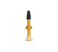 Ayztantine Ventilverlängerung Adapter 40-mm-Reparaturventil-Vakuumdüse for Rennräder, Nippelventilkappe, Ventilverlängerung for schlauchlose Reifen(Gold)