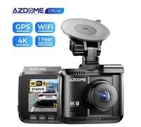 AZDOME 4K Dash Cam GPS WiFi ADAS 24H Parkmodus Kamera Nachtsicht G-Sensor GS63H