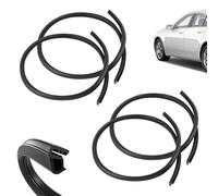 B Säule Dichtung Auto, 4 Stück 1M Universelle Auto Türdichtung Gummi, Schalldichte Gummikantenverkleidung Geräuschreduzierend Staubdicht B Säulen Dichtung Auto für LKW KFZ Auto