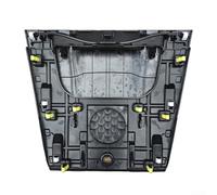 Babominimer 55510-06030 Armaturenbrett Lüftungsgitter Panel Uhr Blende ABS Schwarz Ersatz Kompatibel mit 2012-2017 Innenverkleidung Zubehör Camry Klimaanlage Vent