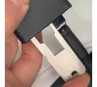 babominimer Werkzeug zum Entfernen von Sicherheitsgurten, Schnellspanner mit gebogenem Design (gerader Griff)