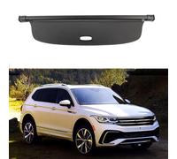 BAGLEV Ausziehbar Kofferraumabdeckung Auto Laderaumabdeckung,für VW Tiguan Allspace 2018-2022 Rollo Schutz Abdeckung Cargo Cover Ablagen ZubehöR,A