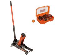 Bahco Wagenheber Rangierwagenheber BH1A2500A 2,5 t - ALU 24,4kg + Bahco Bitbox