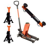 Bahco Werkstattpaketangebot Wagenheber BH13000 + Querträger + 2 Unterstellböcke