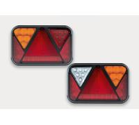 Bajonett Anhänger Led Heckleuchten, Kennzeichenb.12V Paar 1Paar