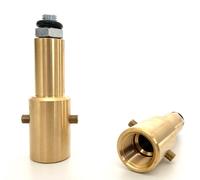 Bajonett LPG Tankadapter Adapter Autogas M10 GPL 95mm lang Stahlverstärkt