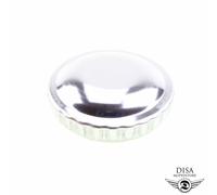 Bajonett Verschluss 30mm Chrom Tankdeckel Tank für Mofa Moped Mokick