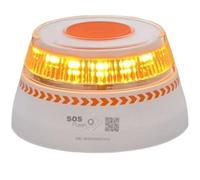 Baliza SOS FLASH V16 Connected Homologada DGT Geolokalisiert Magnetisch Gelb
