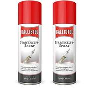 BALLISTOL 25500 Starthilfe-Spray Startwunder 200ml Spray - Schnellstart für kalte Motoren - Diesel, 2-Takter, 4-Takter (Packung mit 2)