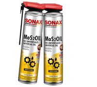 BandelOne enthält 2x 400ml Sonax MOS2OIL M. Easyspray Multifunktionsöl Universalöl Dose