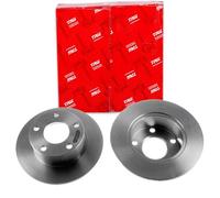 BandelOne enthält 2X TRW Bremsscheiben 245mm Voll hinten passend für 100 A6 Superb