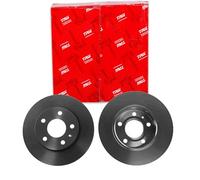 BandelOne enthält 2X TRW Bremsscheiben 264mm Voll hinten passend für Astra Combo Corsa