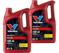 BandelOne enthält 2x5L Valvoline Maxlife 10W-40 Motoröl passend für 229.3 502/505.00 Rn 0710