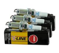 BandelOne enthält 3x NGK Zündkerze V-Line 13 BPR6ES-11, 5339 3 Zylinder-Motoren Komplett