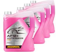 BandelOne enthält 4x 5L Mannol AF12 G12 Rosa/rot bis 40°C Kühlerfrostschutz