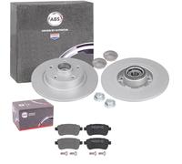 BandelOne enthält ABS Bremsscheiben 260mm + Beläge hinten passend für Megane 3 + Scenic 3